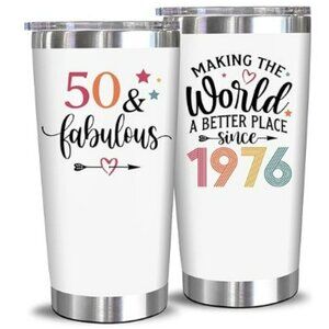 50th Birthday Gifts Tumbler